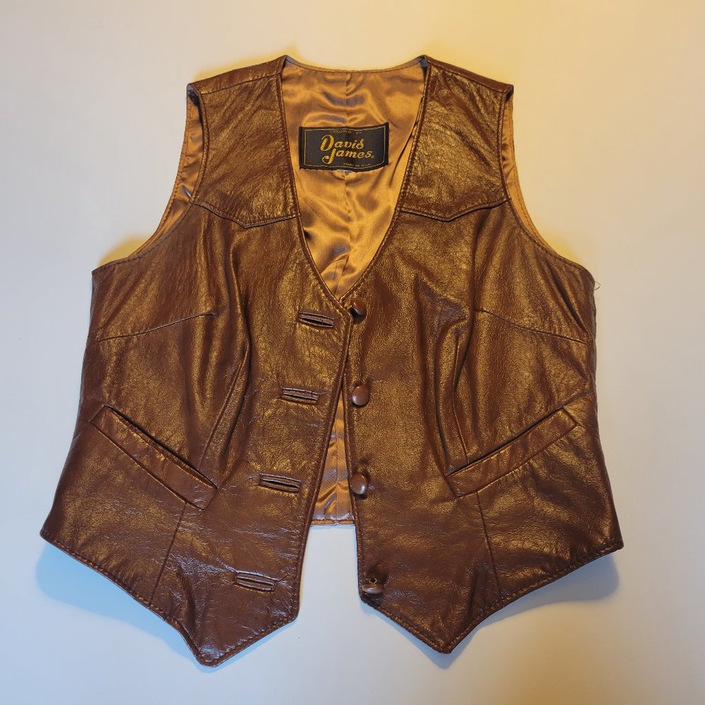 Vintage Leather Vest